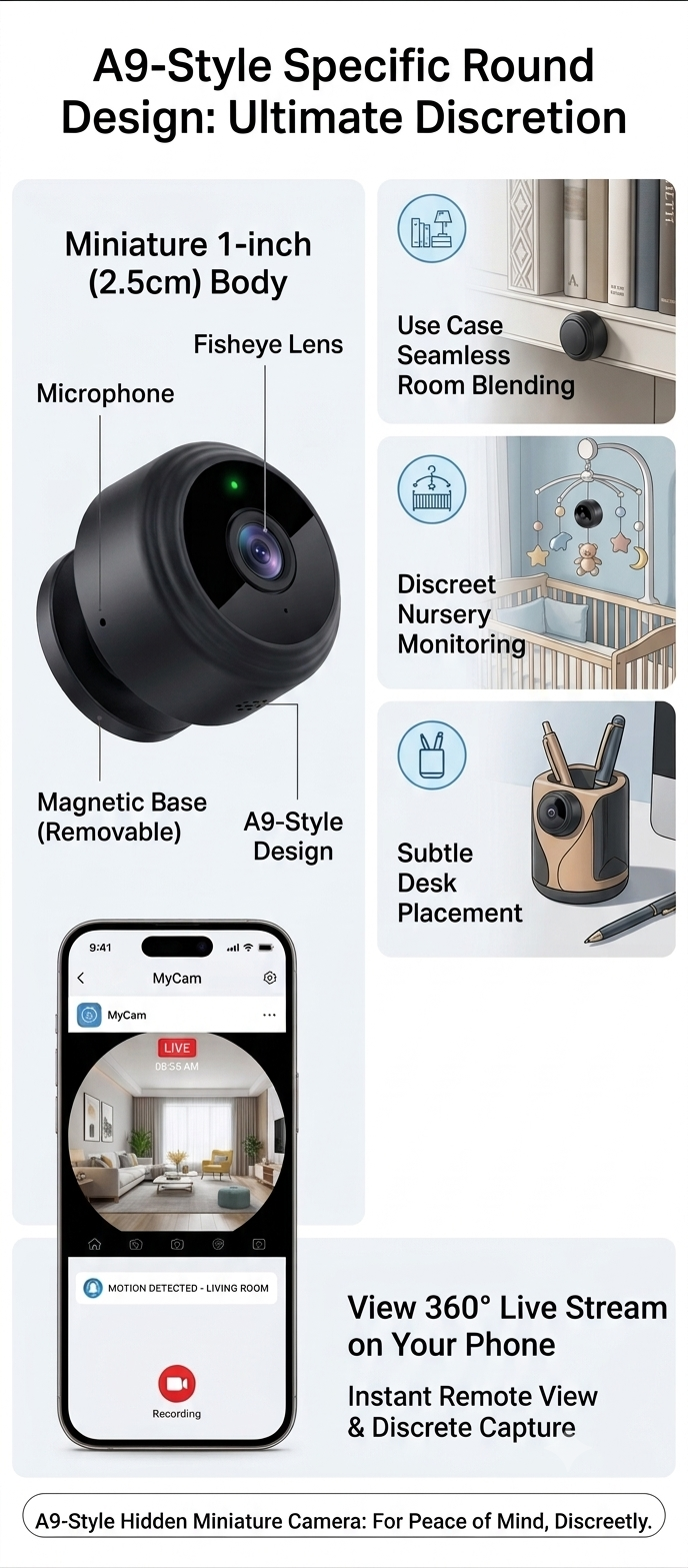 WiFi Security Camera for Home