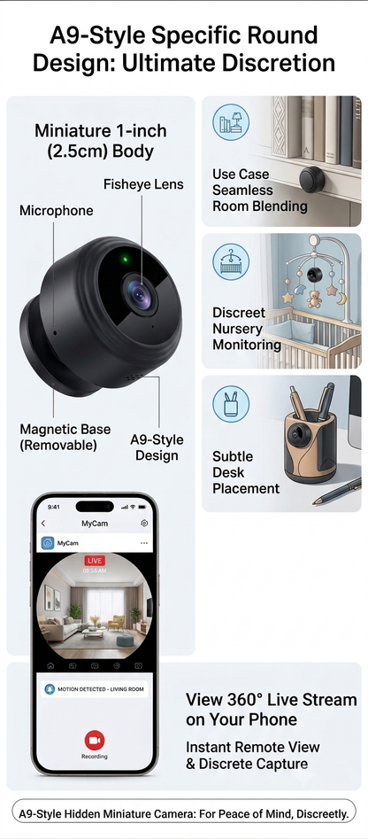 WiFi Security Camera for Home