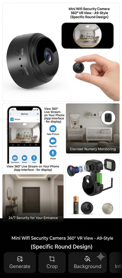 WiFi Security Camera for Home